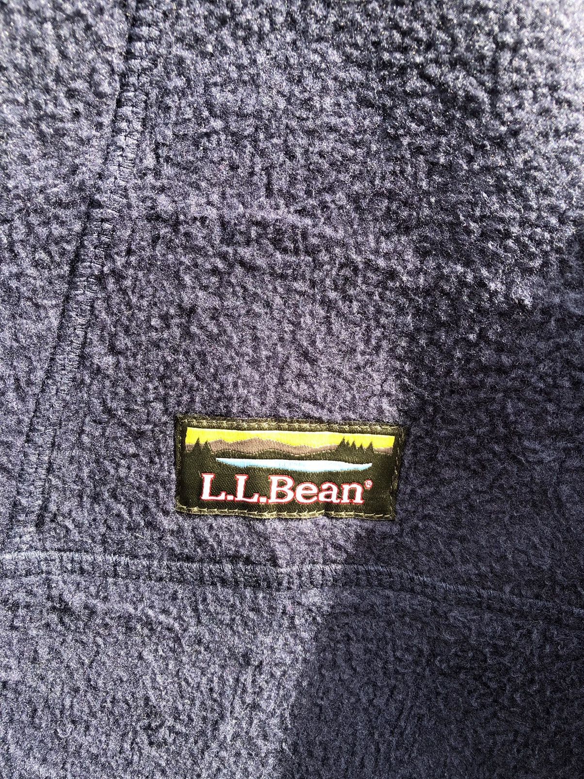 L.L. Bean × Vintage Vintage LL BEAN Fleece Half Zip Size US L / EU 52-54 / 3 - 7 Thumbnail