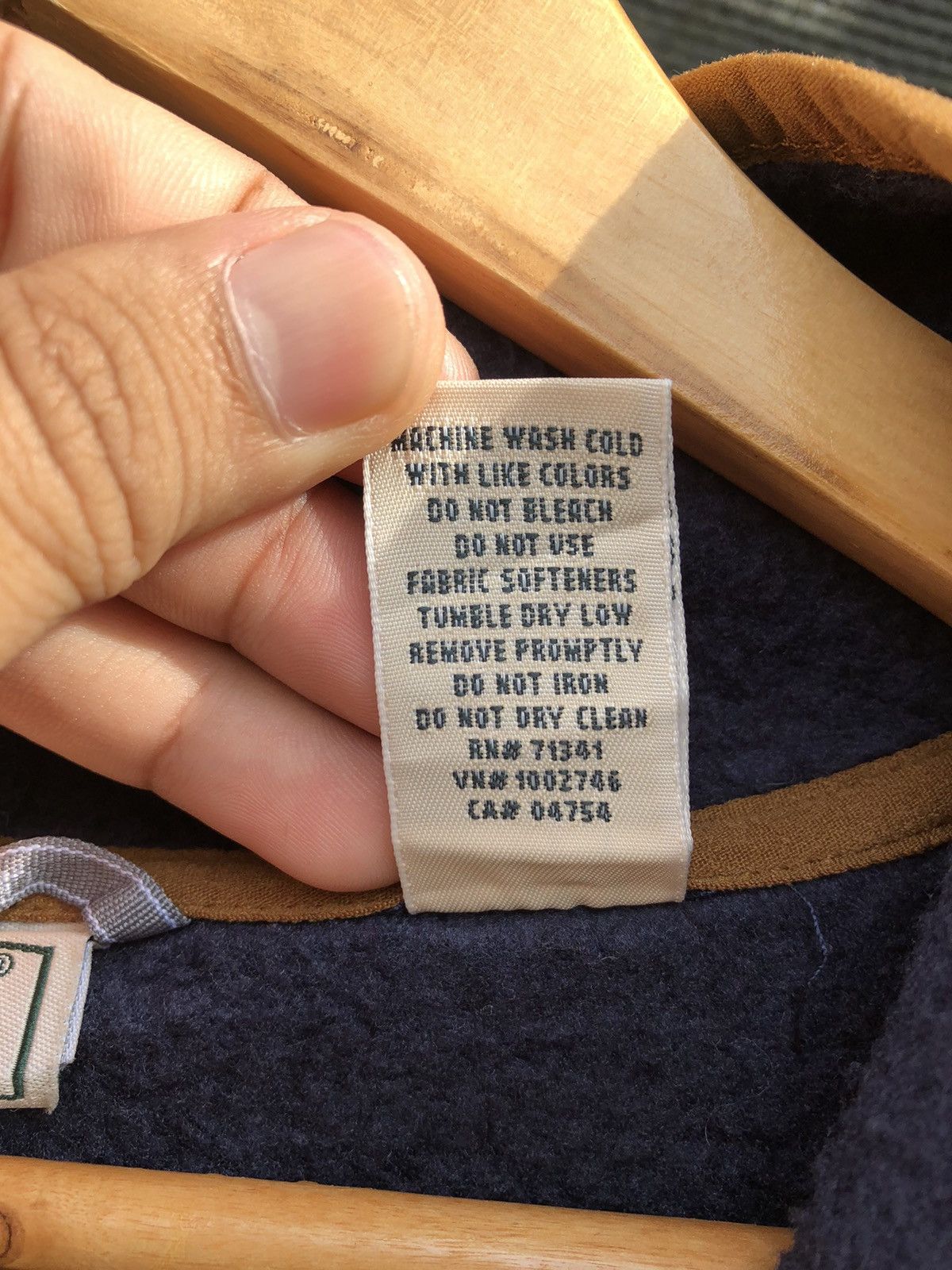 L.L. Bean × Vintage Vintage LL BEAN Fleece Half Zip Size US L / EU 52-54 / 3 - 9 Thumbnail