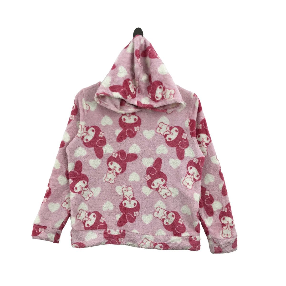 Anima My Melody Fleece Hoodies Sherpa Sanrio Cartoon Charecter | Grailed