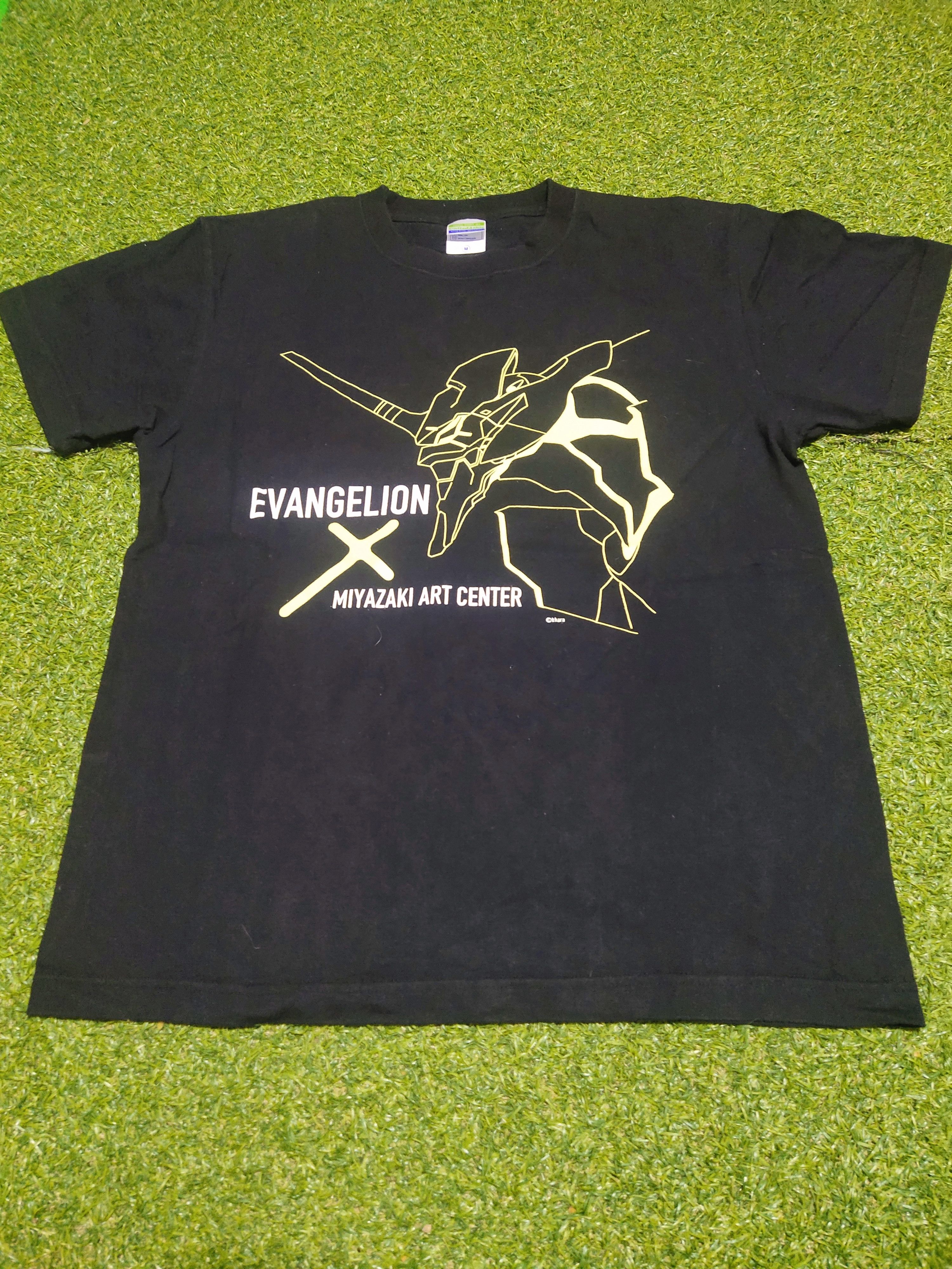 Anime × Vintage RARE!! NEON GENESIS EVANGELION X MIYAZAKI ART ANIME Size US M / EU 48-50 / 2 - 1 Thumbnail