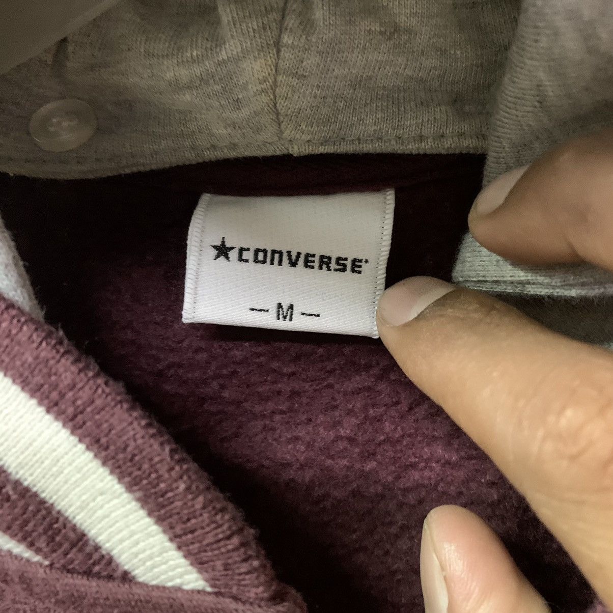Converse Converse Hooded Varsity Jacket Size US M / EU 48-50 / 2 - 5 Thumbnail