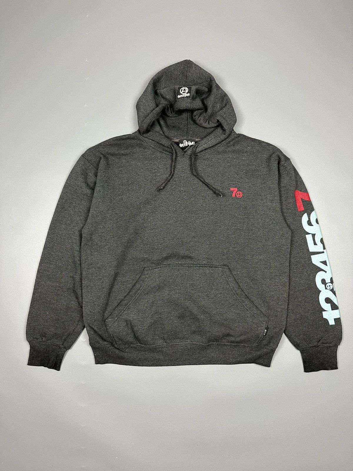 Freshjive Vintage Freshjive Hooded Sweater Big logo Spell out Size US L / EU 52-54 / 3 - 2 Thumbnail