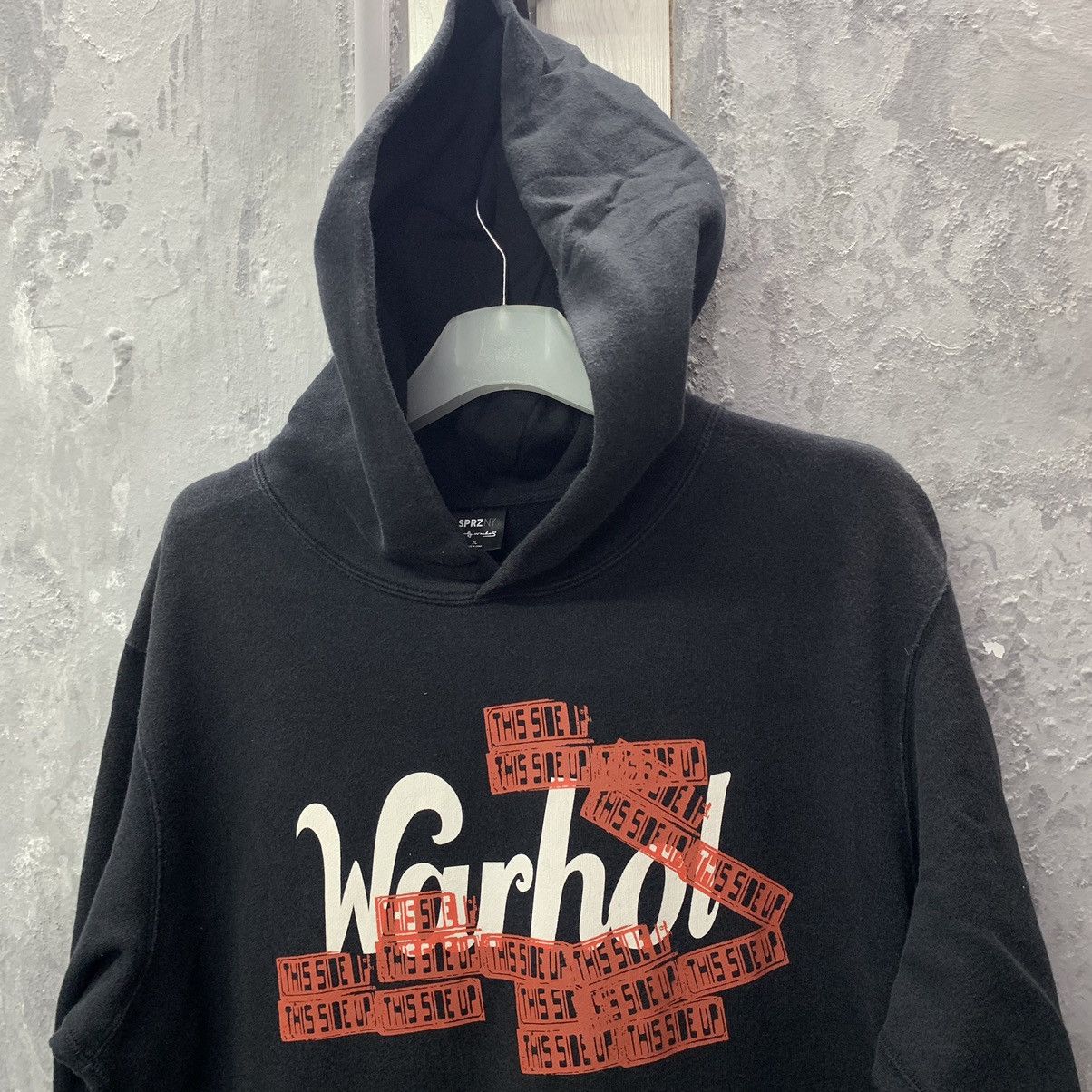 Andy Warhol × Uniqlo Andy Warhol Big Spell Out Hoodies Size US XL / EU 56 / 4 - 3 Thumbnail