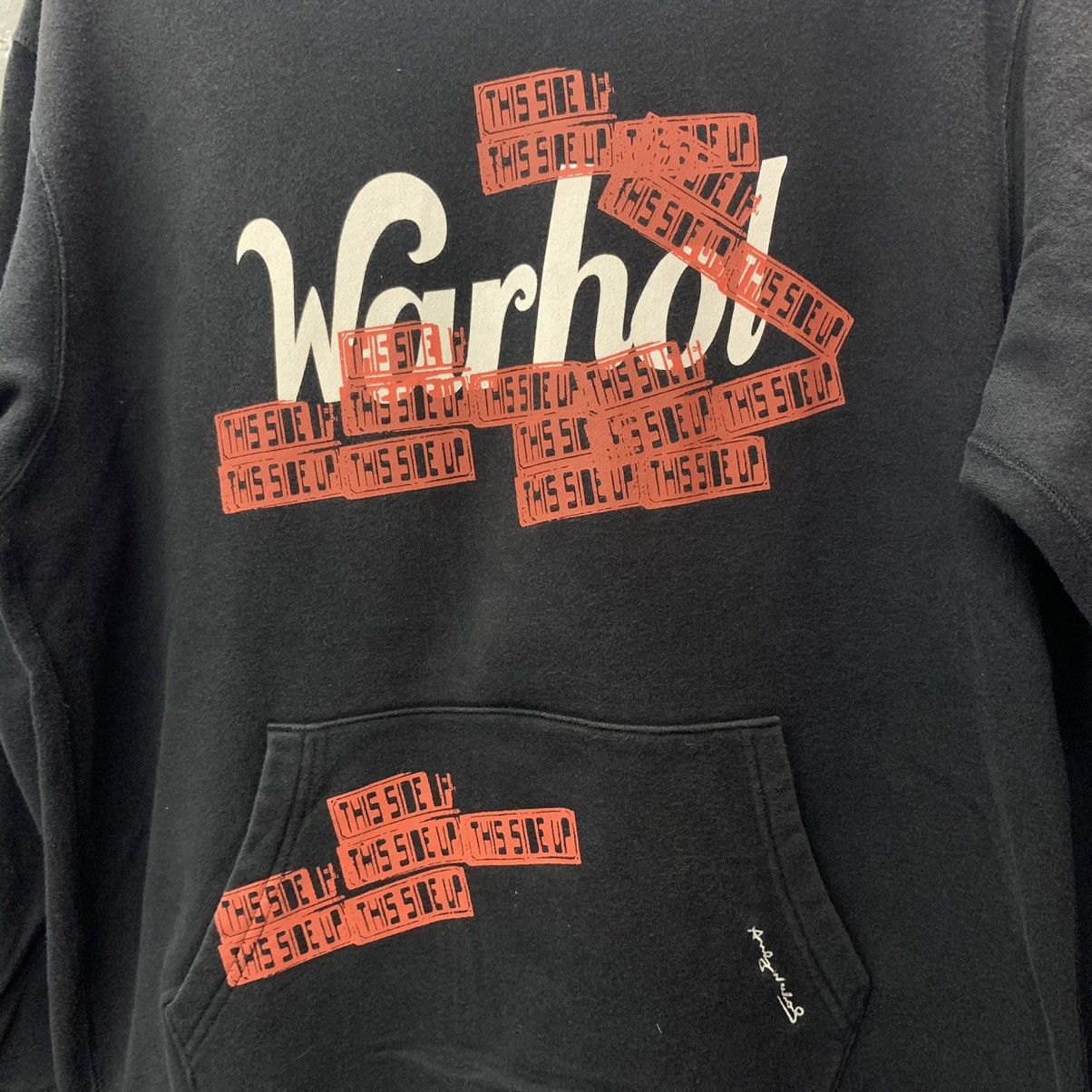 Andy Warhol × Uniqlo Andy Warhol Big Spell Out Hoodies Size US XL / EU 56 / 4 - 4 Thumbnail