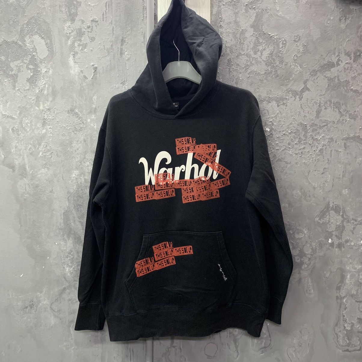 Andy Warhol × Uniqlo Andy Warhol Big Spell Out Hoodies Size US XL / EU 56 / 4 - 2 Thumbnail