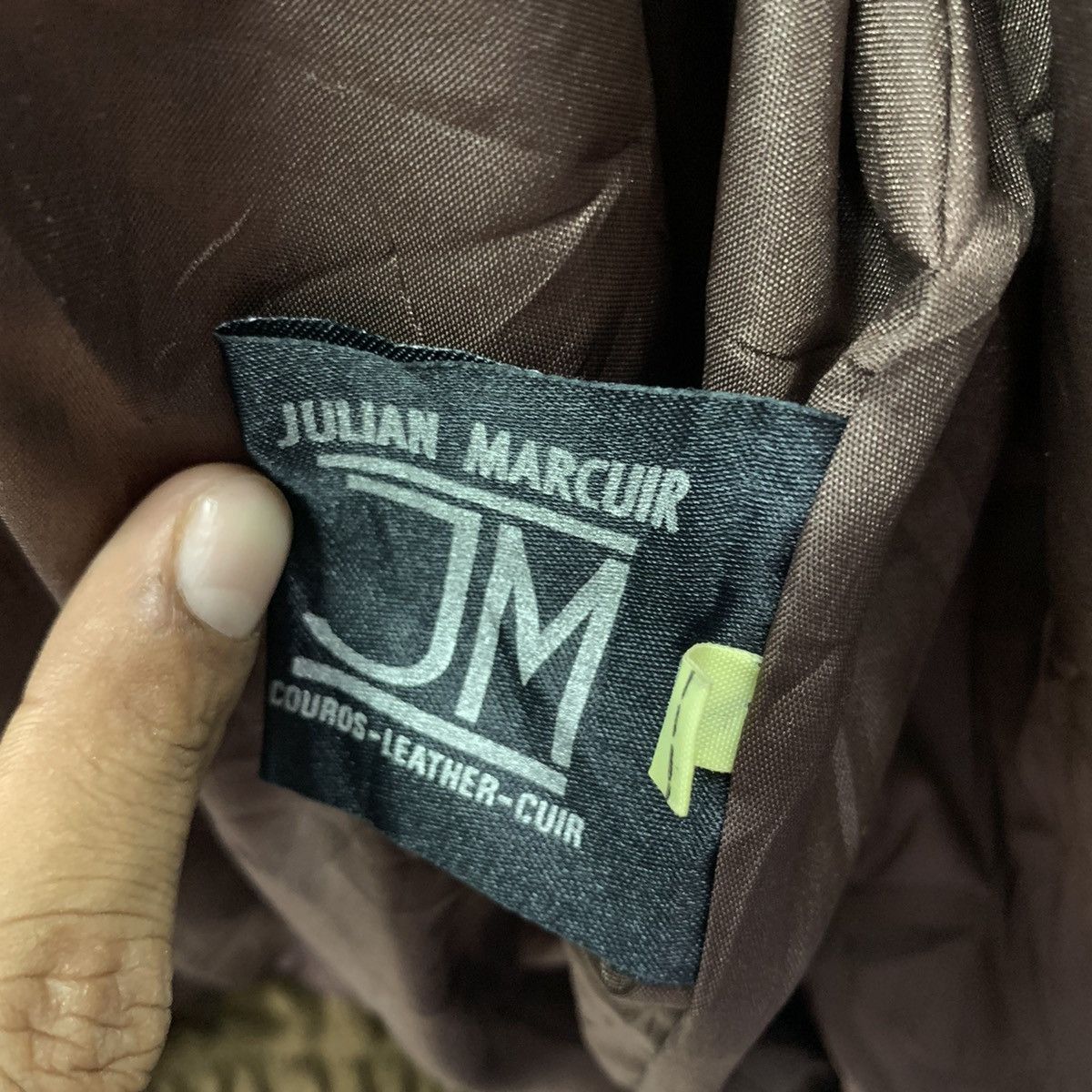 Vintage Julian Marcuir Brasillian Couros Leather Cuir Size US XXL / EU 58 / 5 - 14 Thumbnail