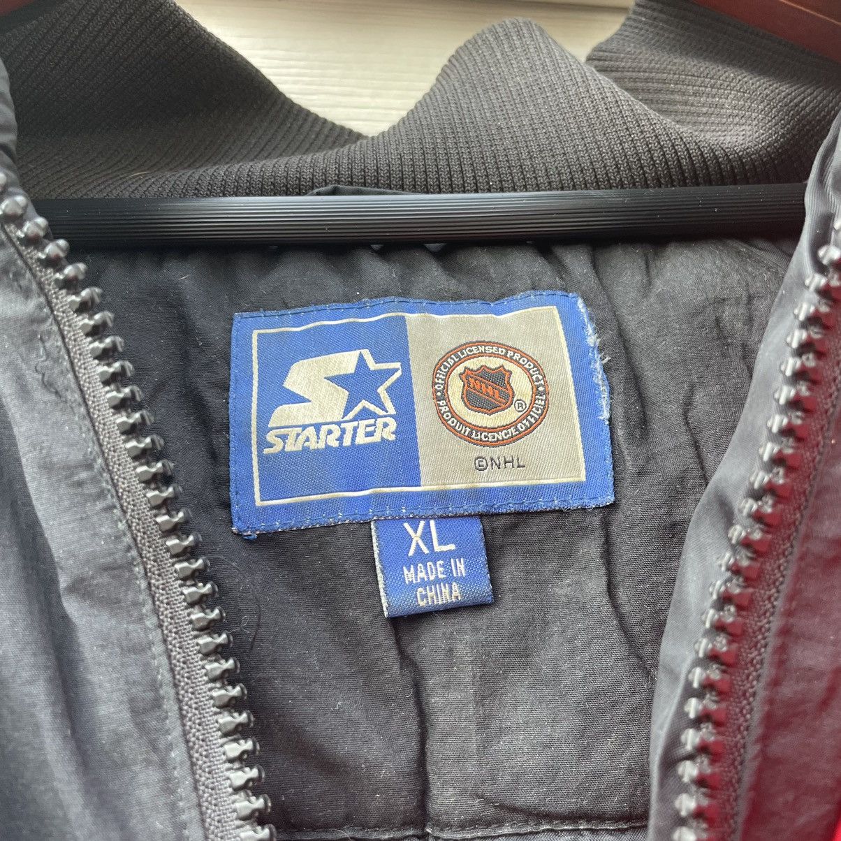 NHL × Starter × Vintage 90s starter Detroit Red Wings puffer jacket w/ hood Size US L / EU 52-54 / 3 - 6 Thumbnail