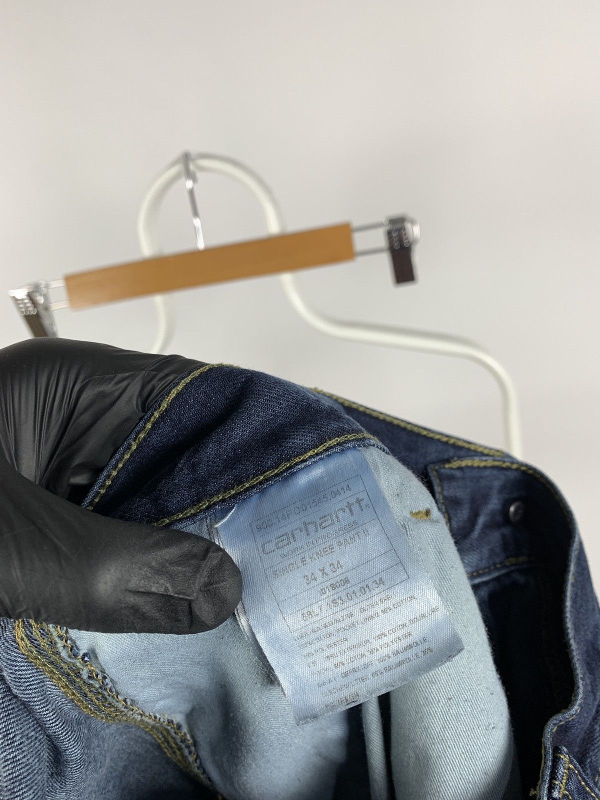 Carhartt Vintage Carhartt WIP Denim Single Knee Cargo Pants Size US 34 / EU 50 - 16 Thumbnail