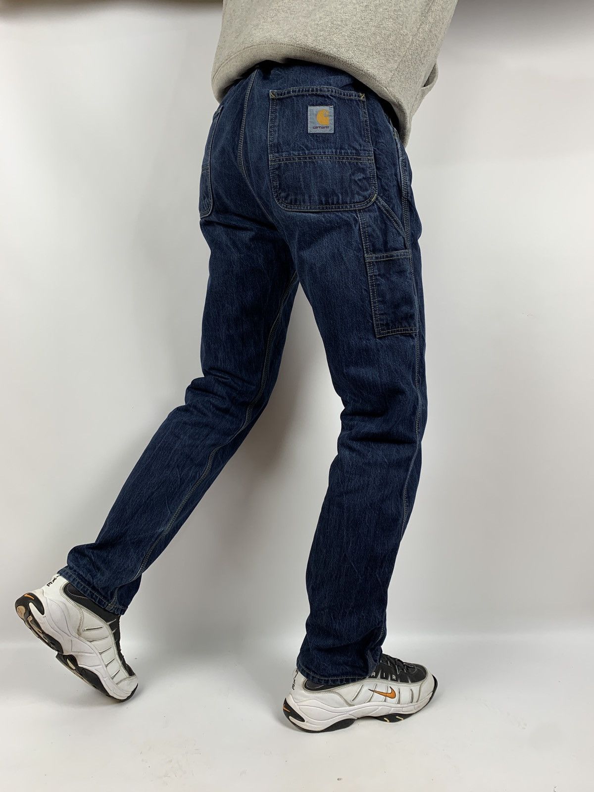 Carhartt Vintage Carhartt WIP Denim Single Knee Cargo Pants Size US 34 / EU 50 - 1 Thumbnail