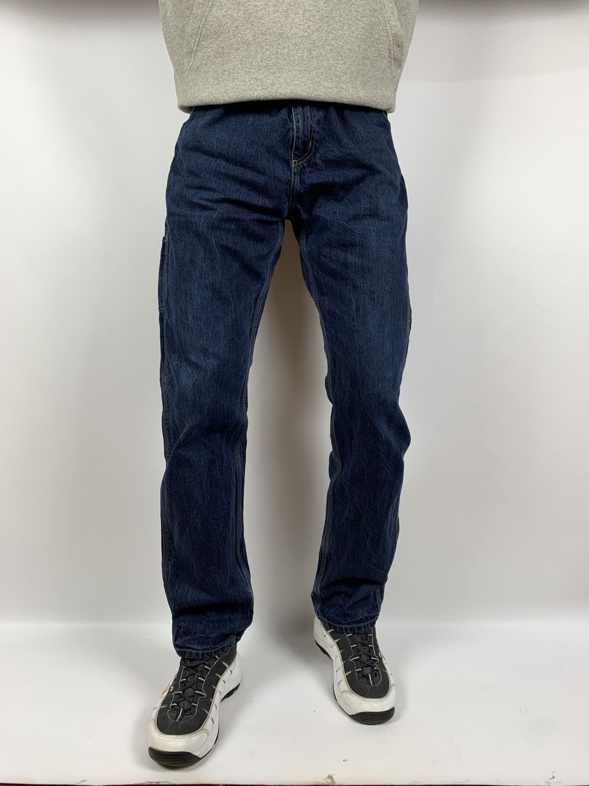 Carhartt Vintage Carhartt WIP Denim Single Knee Cargo Pants Size US 34 / EU 50 - 4 Thumbnail