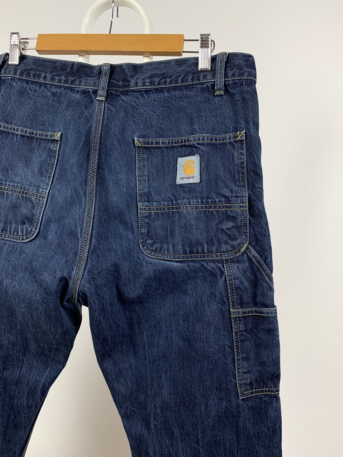 Carhartt Vintage Carhartt WIP Denim Single Knee Cargo Pants Size US 34 / EU 50 - 9 Thumbnail