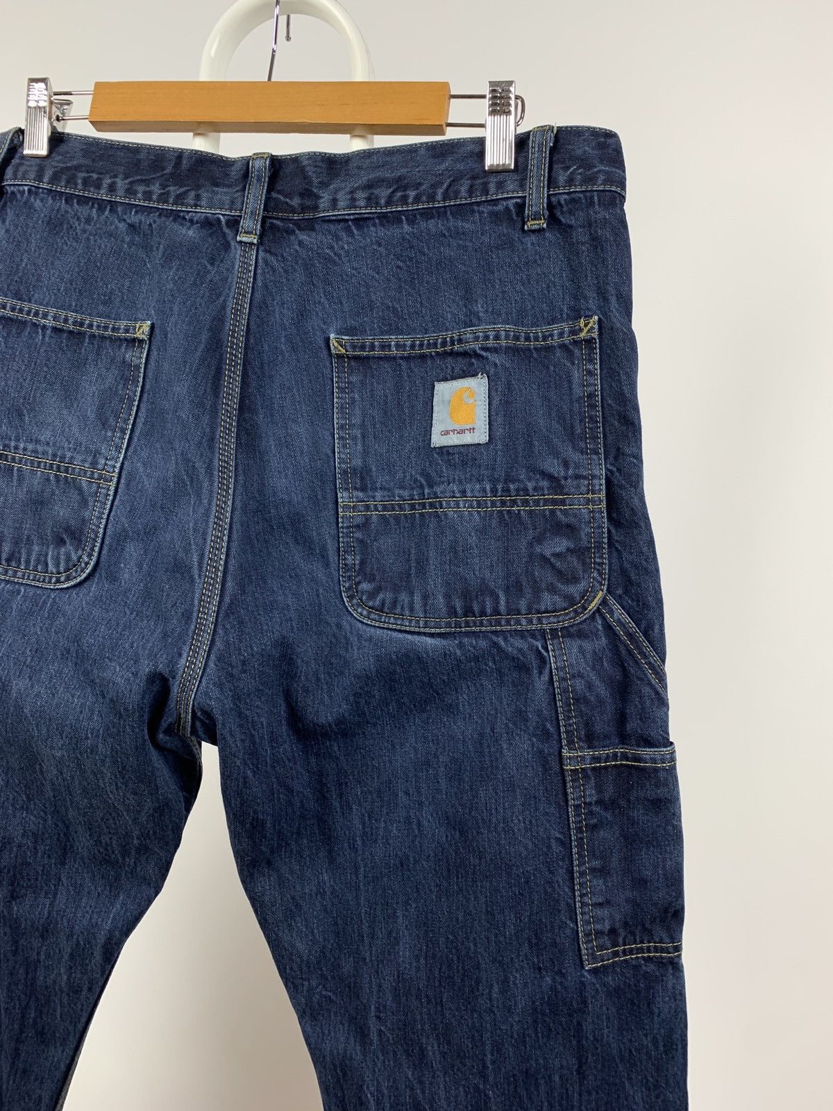 Carhartt Vintage Carhartt WIP Denim Single Knee Cargo Pants Size US 34 / EU 50 - 10 Thumbnail