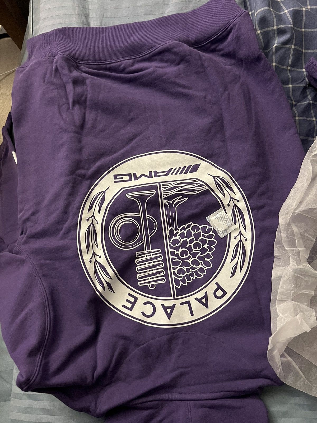 Palace Palace X AMG Purple Hoodie Size US M / EU 48-50 / 2 - 5 Thumbnail