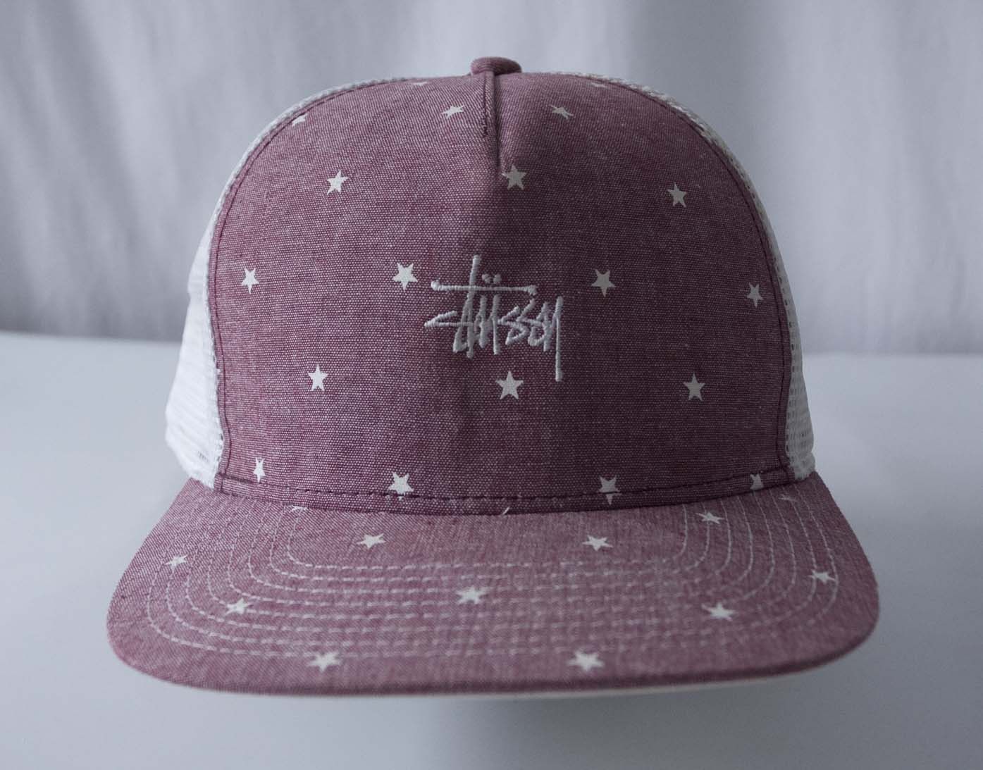 Stussy Stussy Cap Spell Out Logo Snapback Mesh Size ONE SIZE - 1 Thumbnail