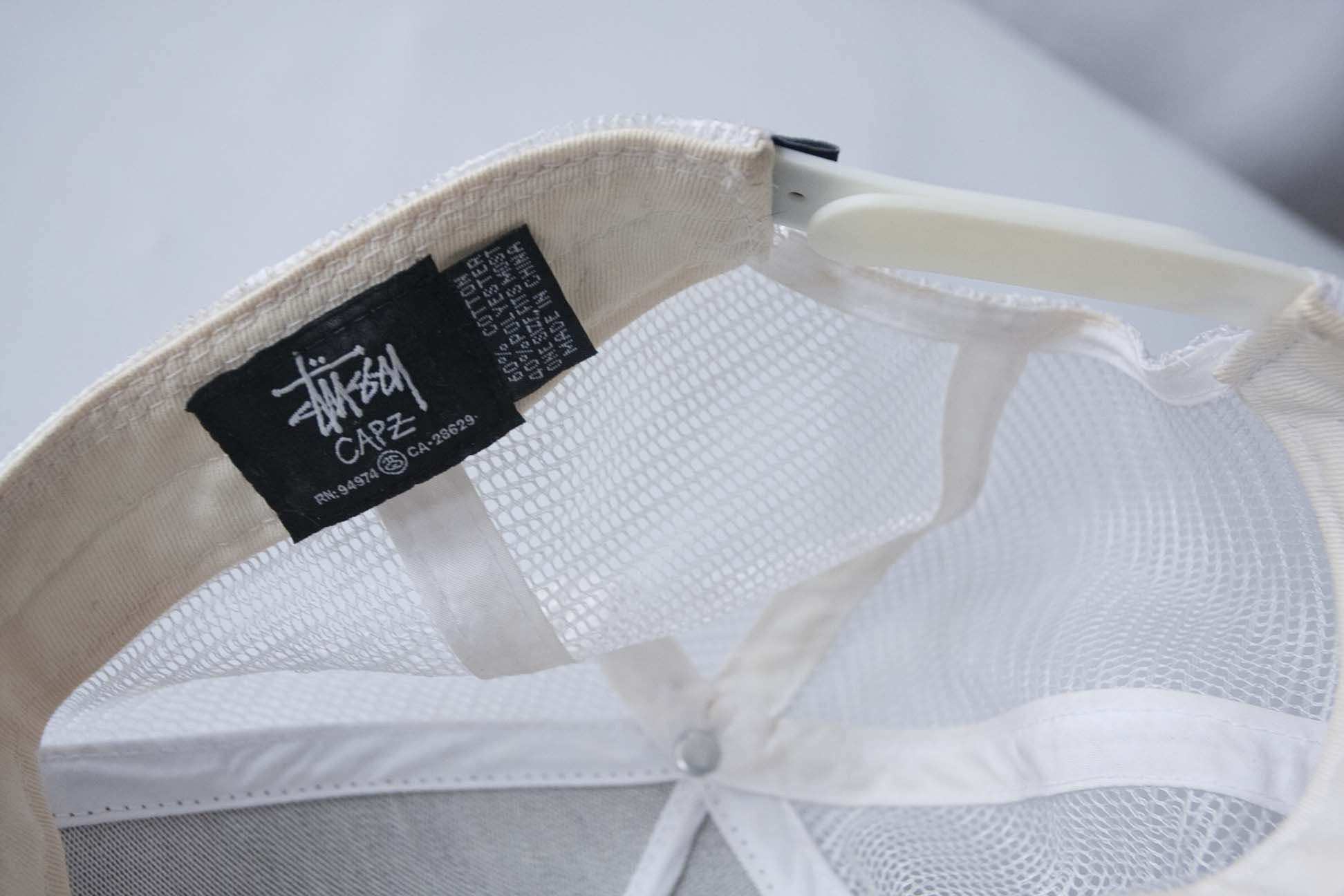 Stussy Stussy Cap Spell Out Logo Snapback Mesh Size ONE SIZE - 4 Thumbnail