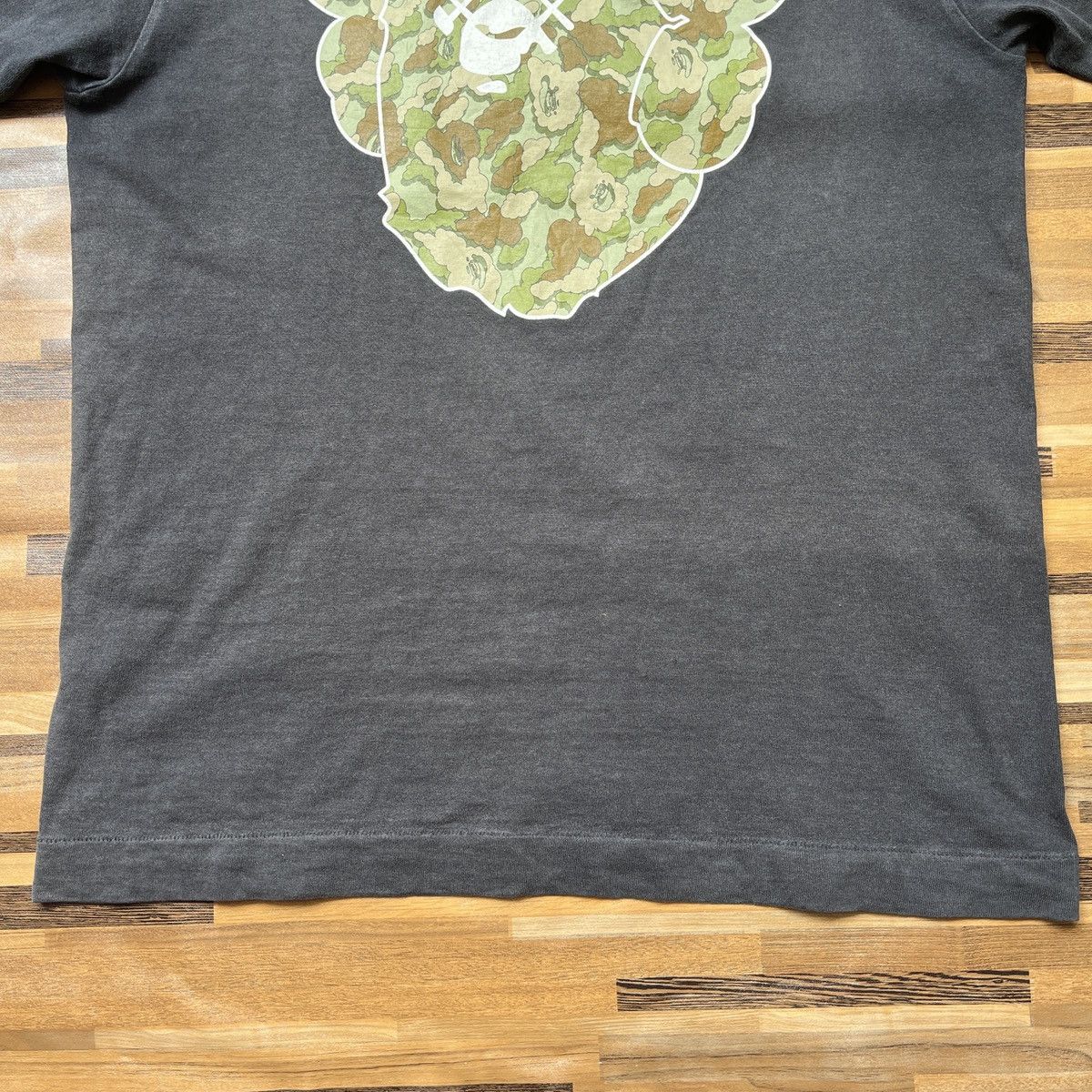 Bape × Kaws Nigo Bape X Kaws Camouflage Bape Tee Vintage Size US M / EU 48-50 / 2 - 11 Thumbnail