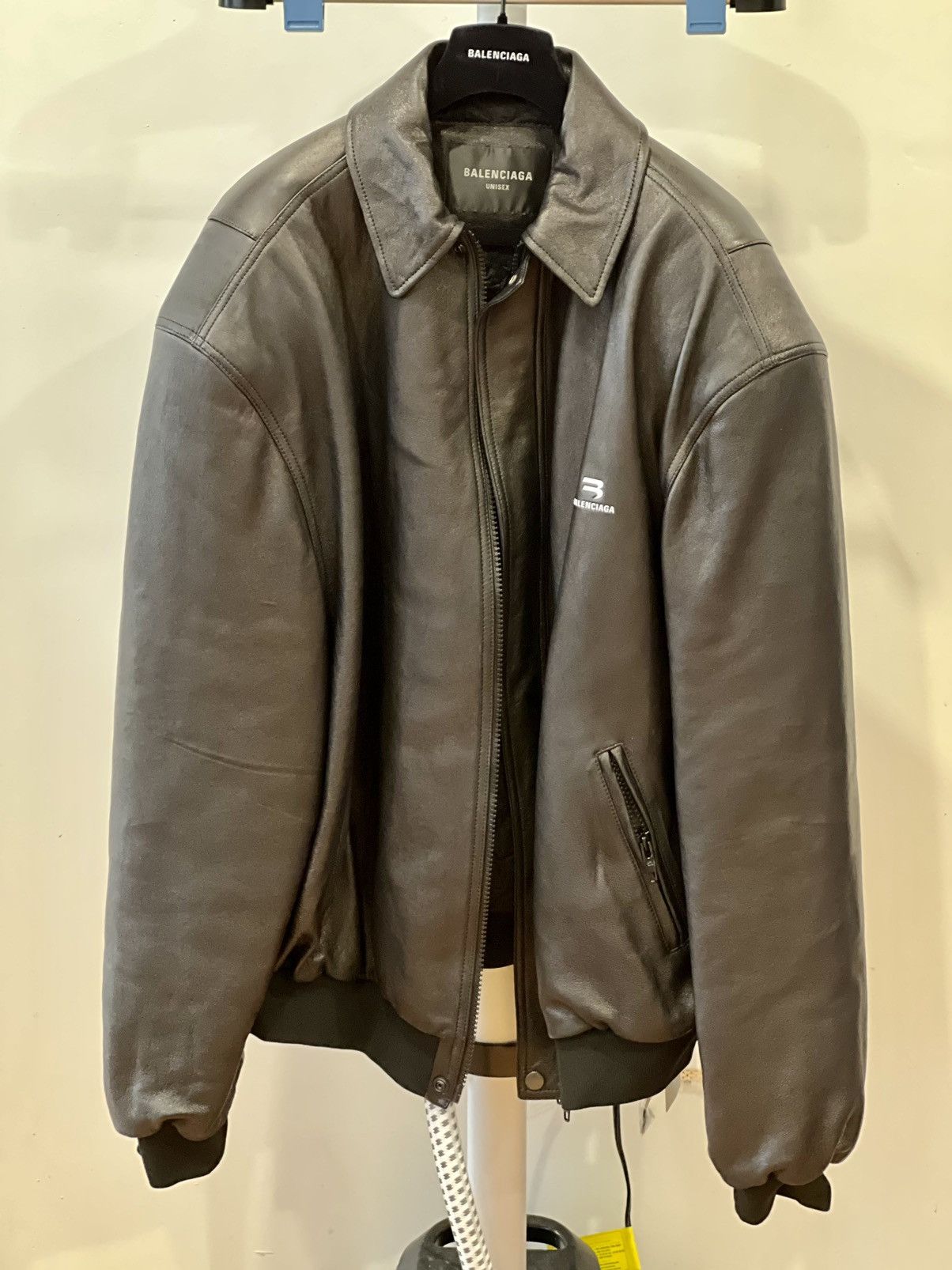 Balenciaga Sporty B Taxi Blouson Jacket Small