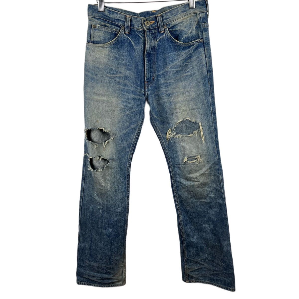 Isamu Katayama Backlash × Japanese Brand Backlash flared Jeans Size US 31 - 1 Thumbnail