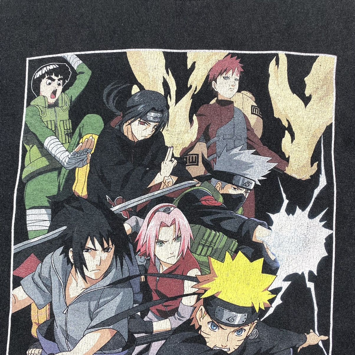 Anime Vintage Naruto Shippuden Cartoon T Shirt Size US M / EU 48-50 / 2 - 5 Thumbnail