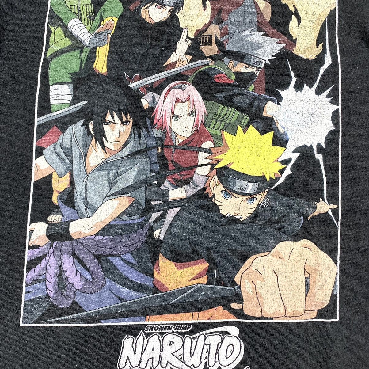 Anime Vintage Naruto Shippuden Cartoon T Shirt Size US M / EU 48-50 / 2 - 6 Thumbnail