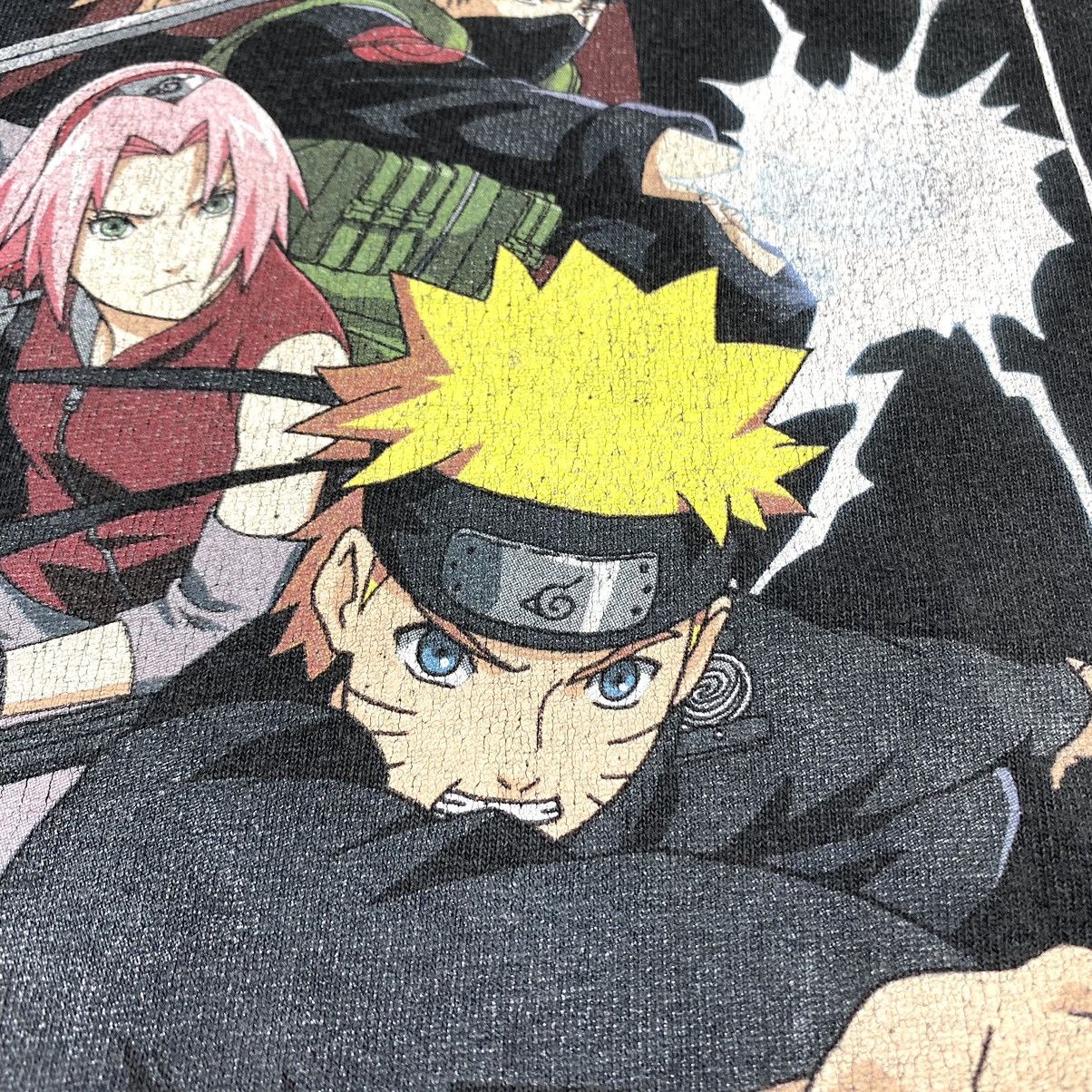 Anime Vintage Naruto Shippuden Cartoon T Shirt Size US M / EU 48-50 / 2 - 7 Thumbnail