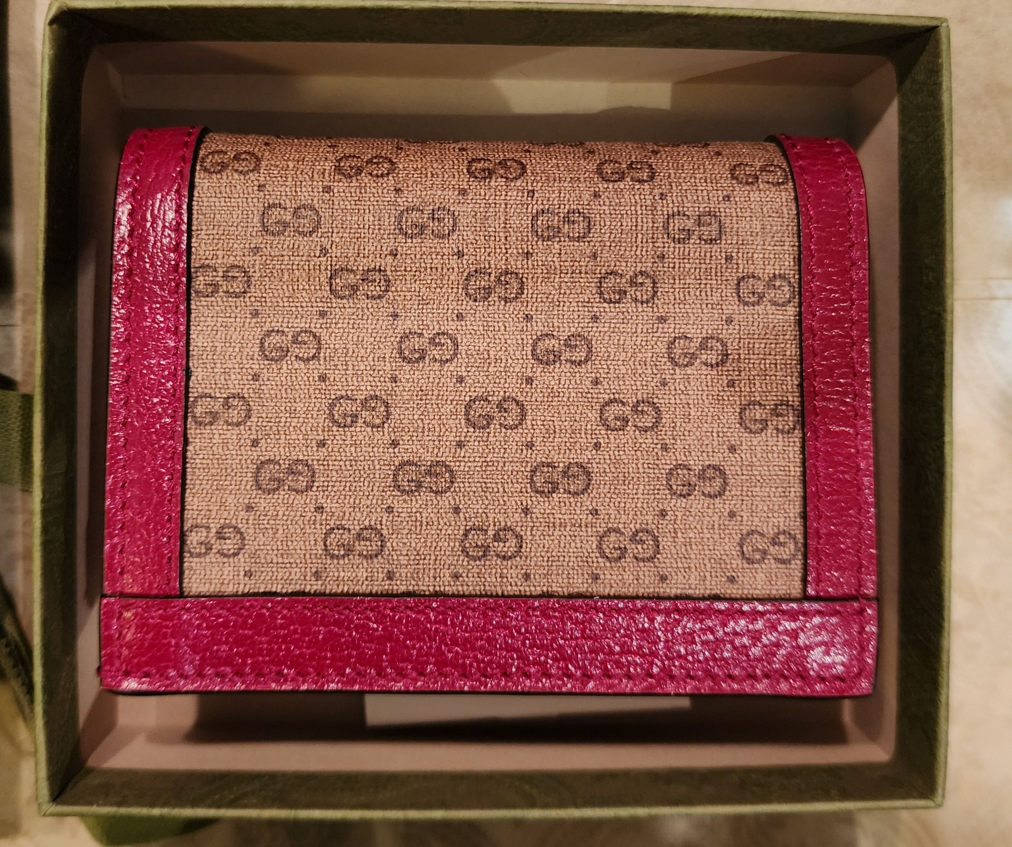 Disney × Gucci GUCCI X DORAEMON Mini GG Supreme Monogram Card Case Wallet Size ONE SIZE - 3 Thumbnail