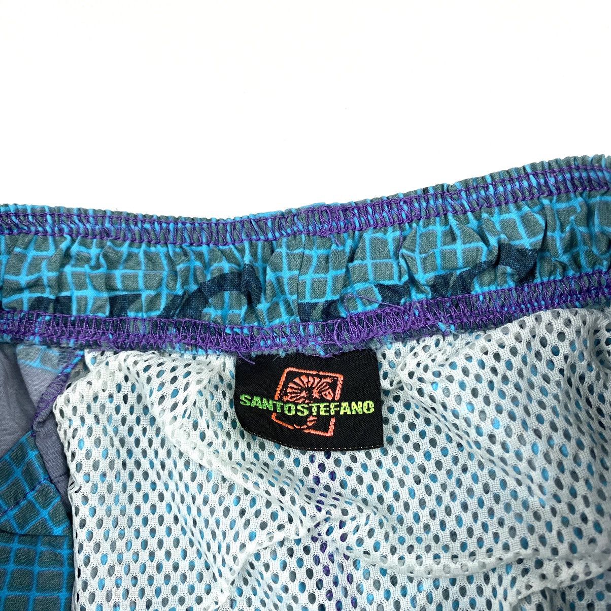 Vintage 90’s Full Print Skate Gang Shorts Hook-ups Girl Skateboards Size US 33 - 8 Thumbnail