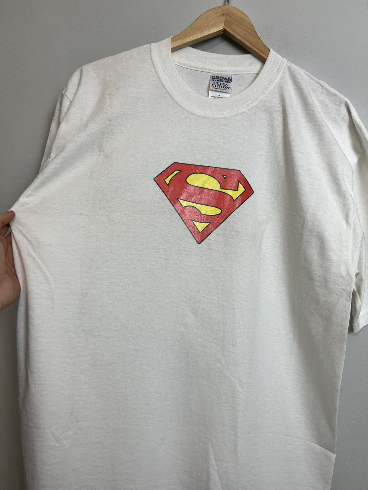DC Comics 90s DC Comics Classic Superman Logo M T-Shirt Size US M / EU 48-50 / 2 - 2 Thumbnail