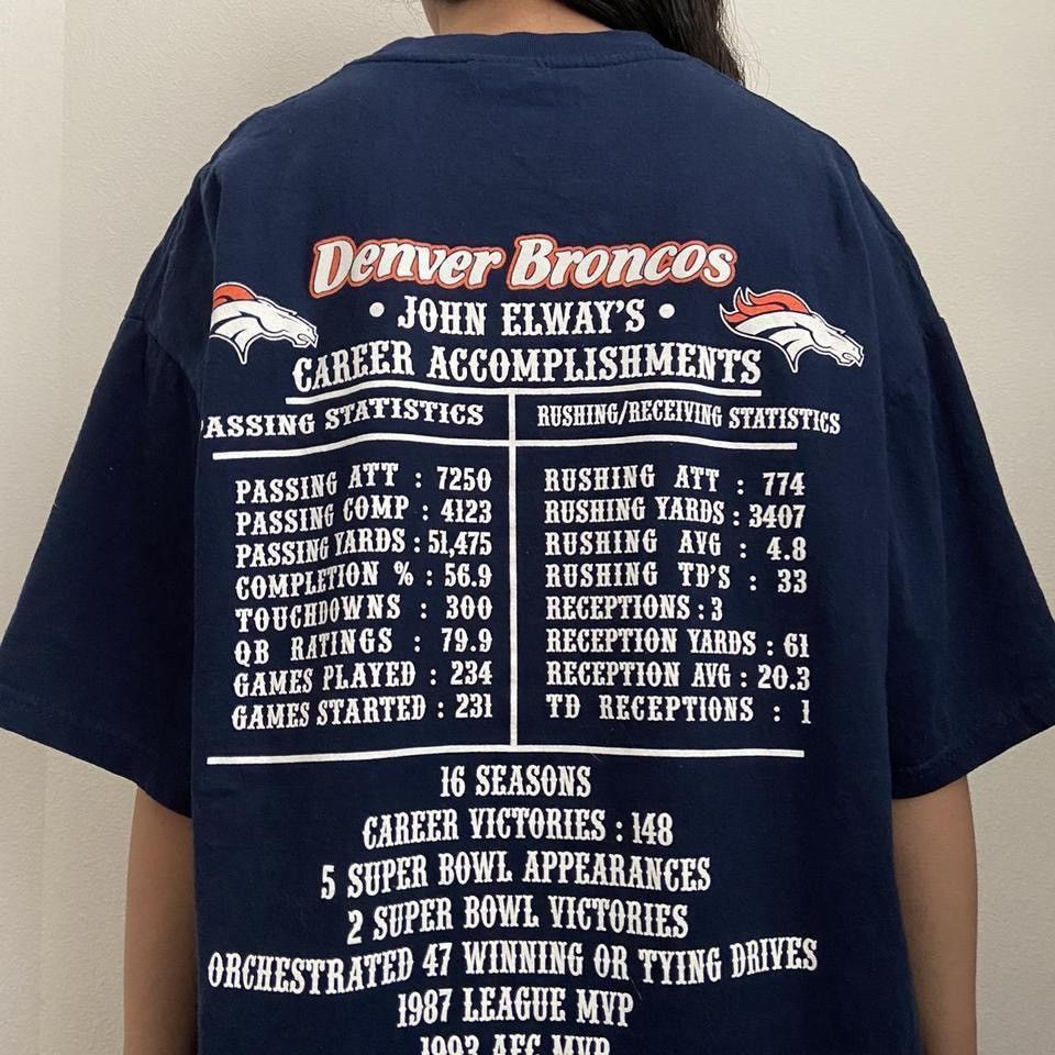Vintage Vintage NFL Denver Broncos 1999 Graphics Tee Shirt Size US L / EU 52-54 / 3 - 2 Preview