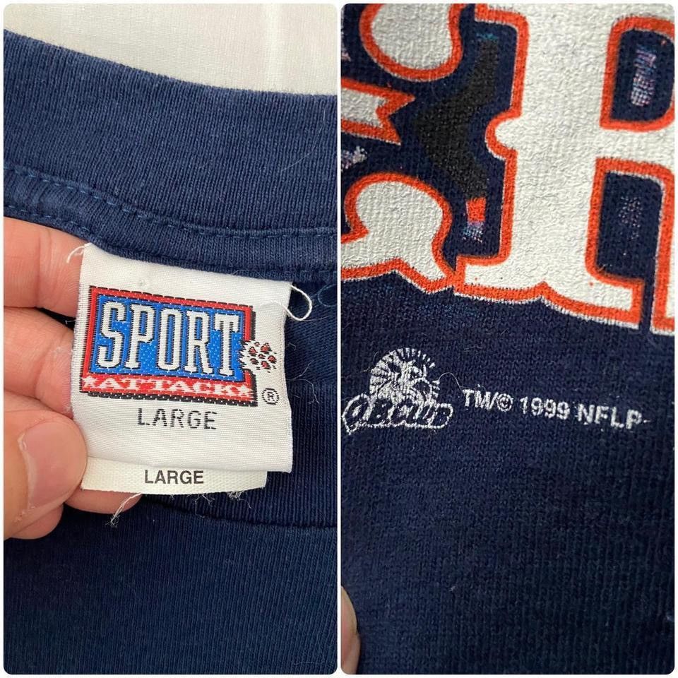 Vintage Vintage NFL Denver Broncos 1999 Graphics Tee Shirt Size US L / EU 52-54 / 3 - 4 Thumbnail