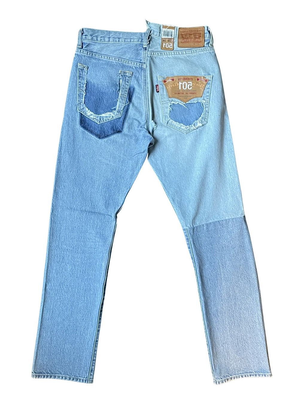 Vetements SS18 knee-cut jeans Size US 30 / EU 46 - 2 Thumbnail