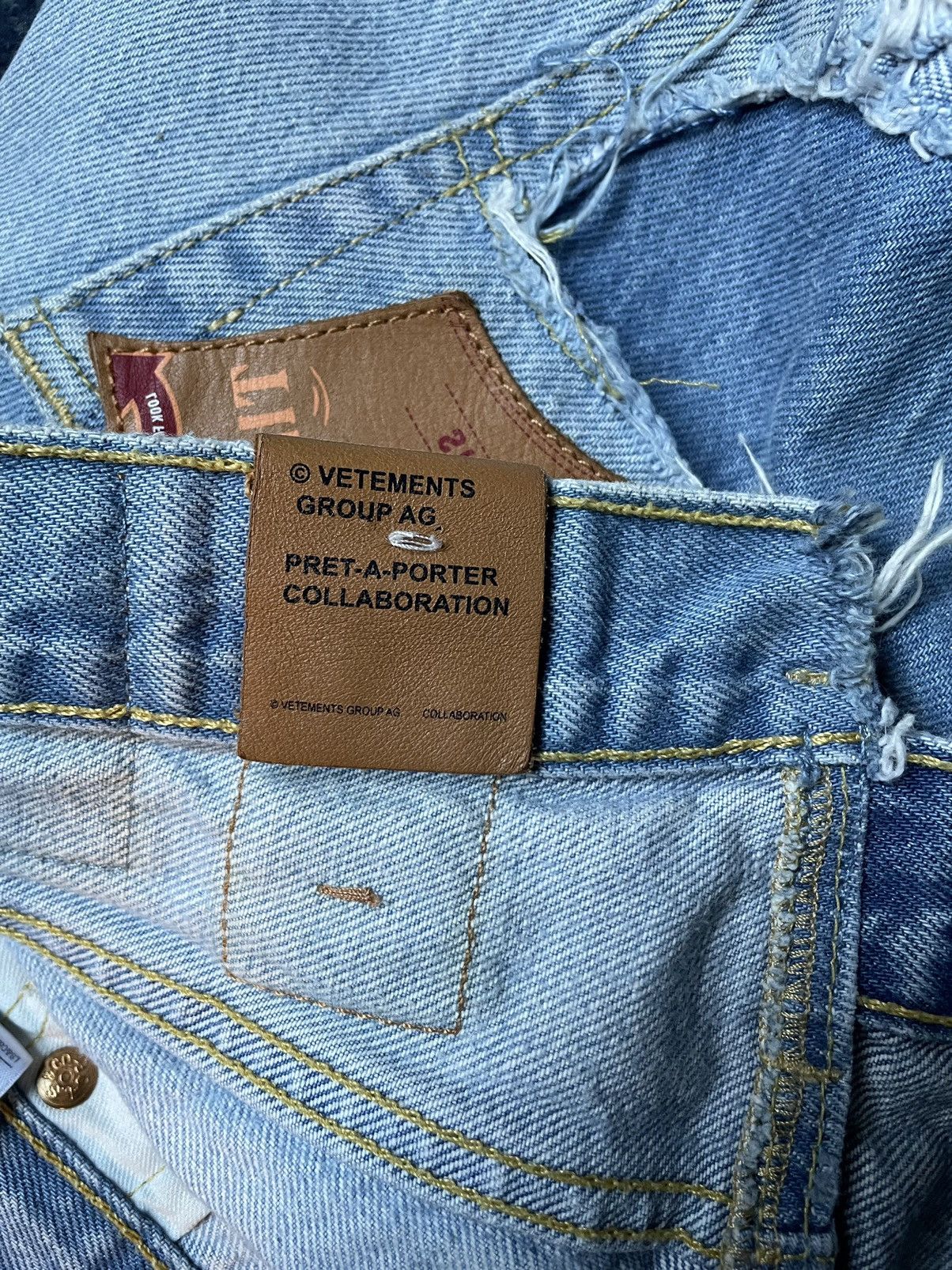 Vetements SS18 knee-cut jeans Size US 30 / EU 46 - 6 Thumbnail