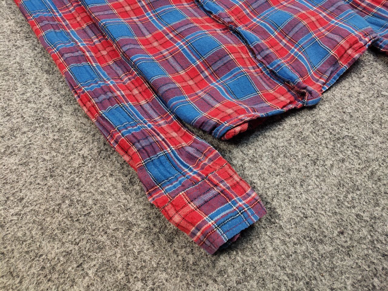 Flannel Vintage 90's Japanese Brand Browny Plaid Flannel Shirt Size US L / EU 52-54 / 3 - 6 Thumbnail