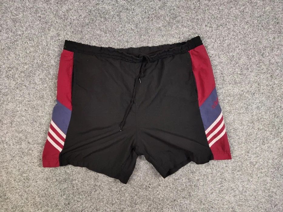 Adidas Vintage 90's Adidas Shorts Logo Black Casual Y2K Streetwear Size US 34 / EU 50 - 7 Thumbnail