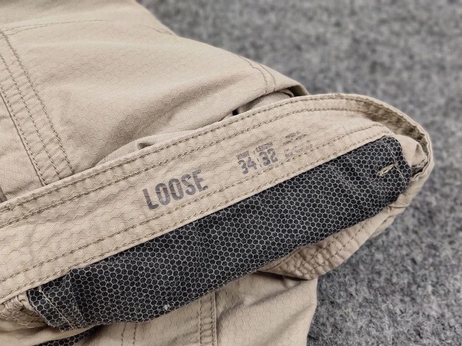 Japanese Brand Vintage 90's Cargo Pants Travis Scott Japan Pocket Beige Size US 34 / EU 50 - 9 Thumbnail