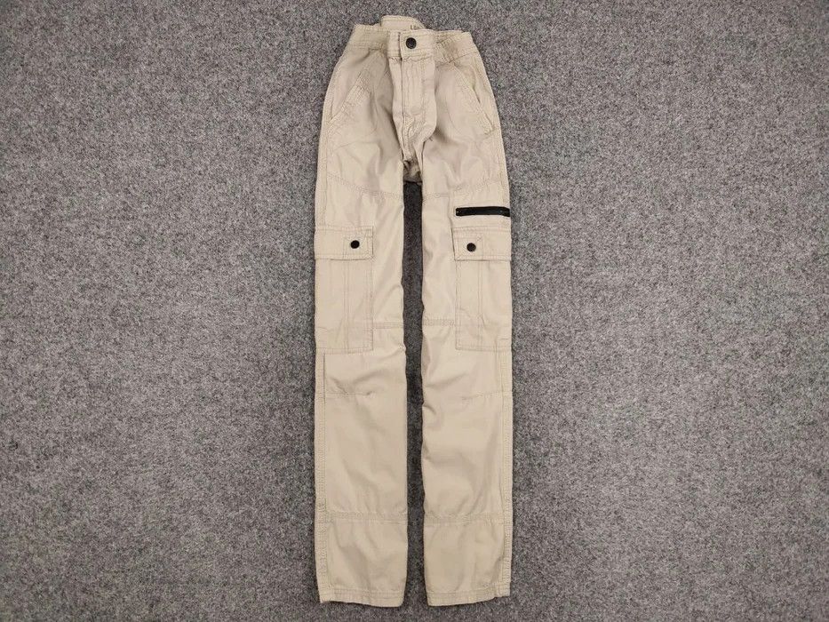 Japanese Brand Vintage 90's Cargo Pants Travis Scott Japan Pocket Beige Size US 34 / EU 50 - 1 Thumbnail