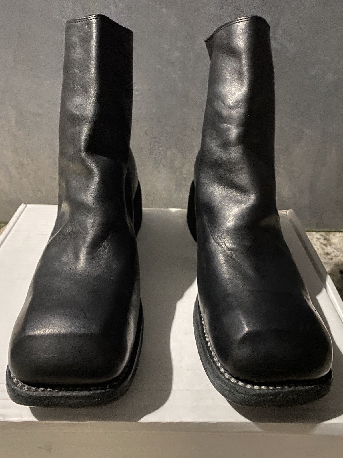 Guidi Guidi square-toe ankle boots | Grailed