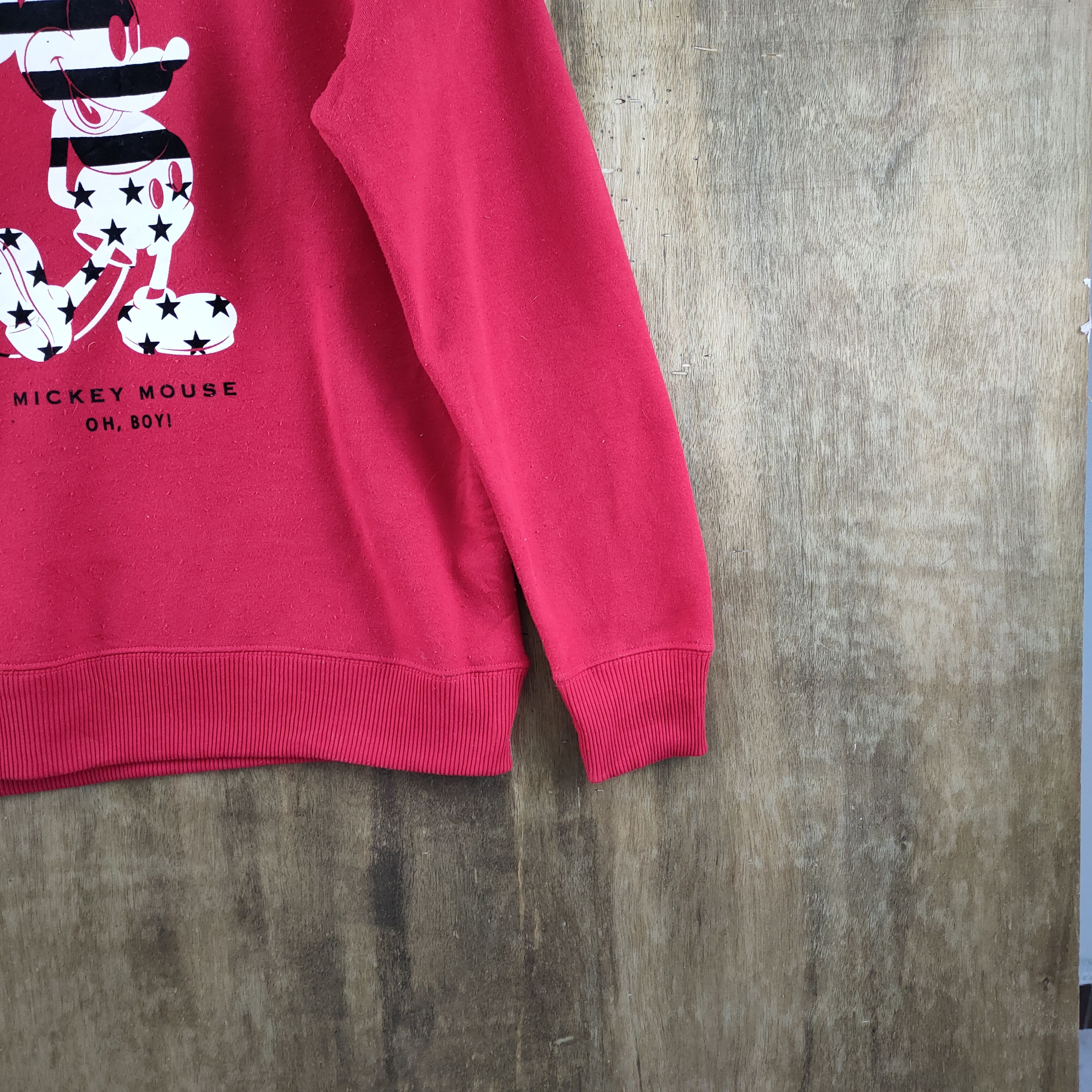 Cartoon Network MICKEY MOUSE DISNEY RED SWEATSHIRT Size US M / EU 48-50 / 2 - 4 Thumbnail