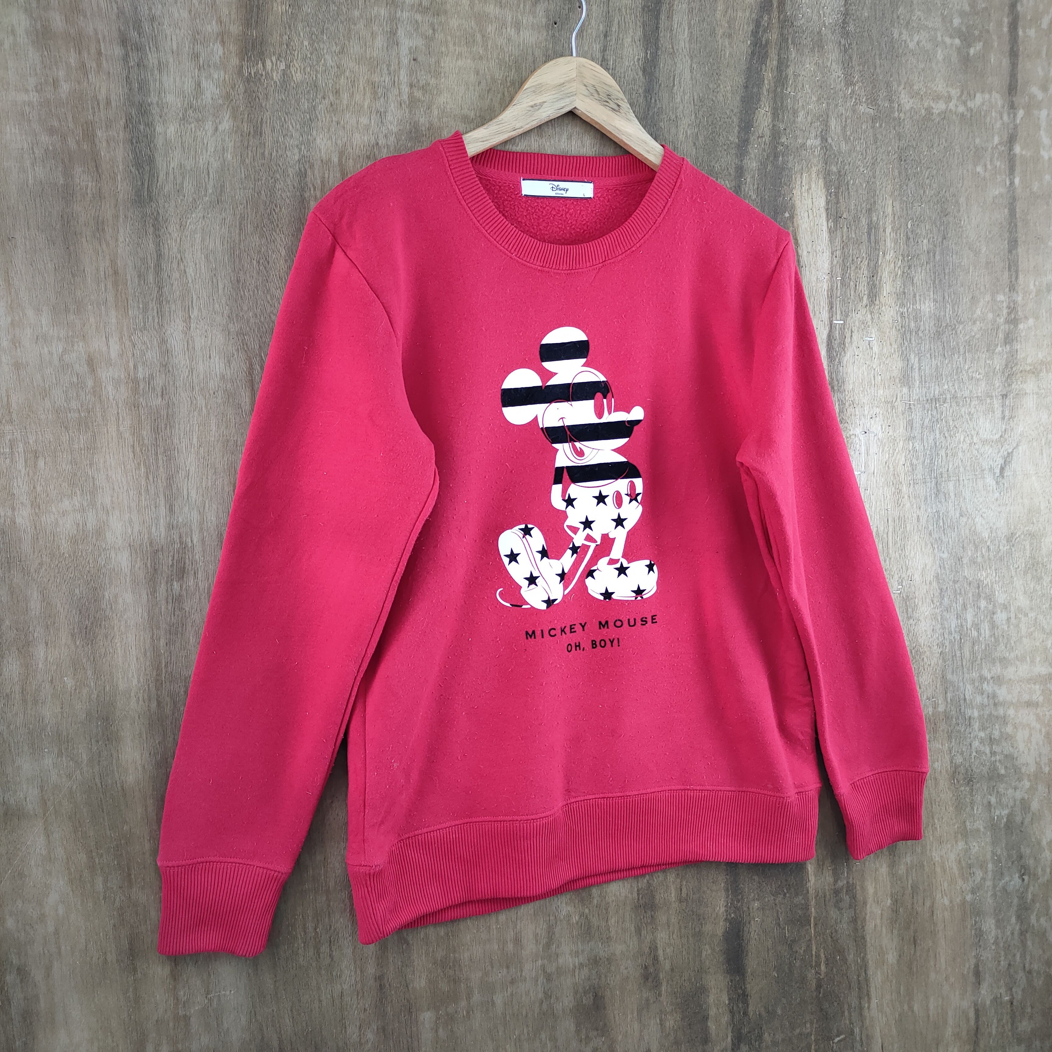 Cartoon Network MICKEY MOUSE DISNEY RED SWEATSHIRT Size US M / EU 48-50 / 2 - 5 Thumbnail