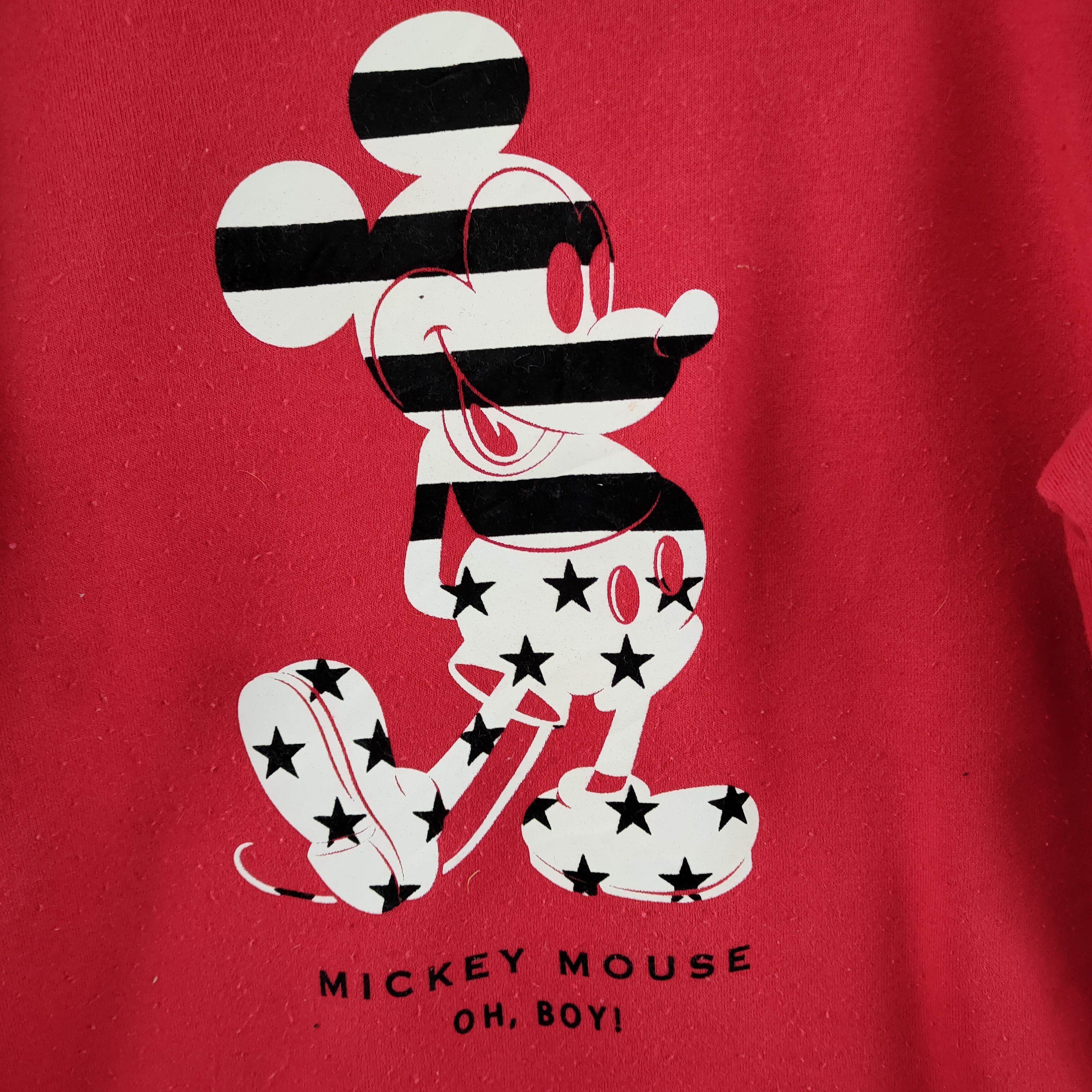 Cartoon Network MICKEY MOUSE DISNEY RED SWEATSHIRT Size US M / EU 48-50 / 2 - 6 Thumbnail