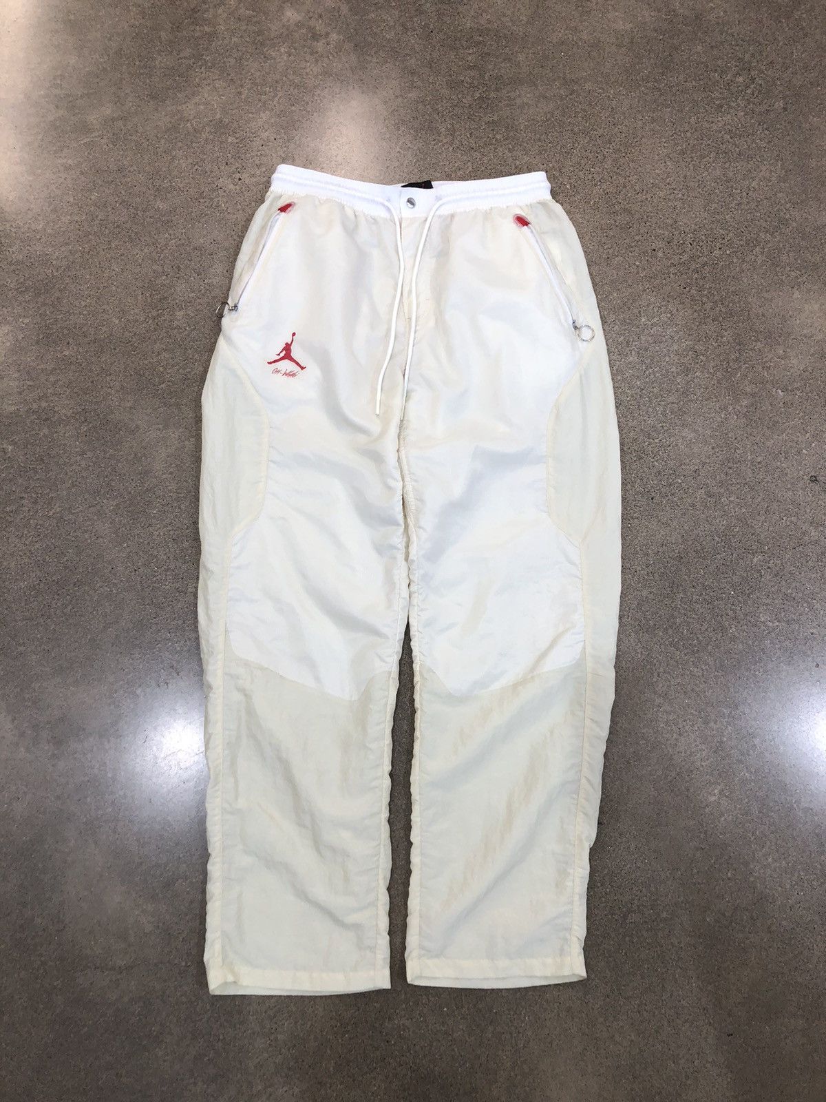 Jordan Brand Off White OFF WHITE X JORDAN TRACK PANTS SIZE L 32 36 Grailed