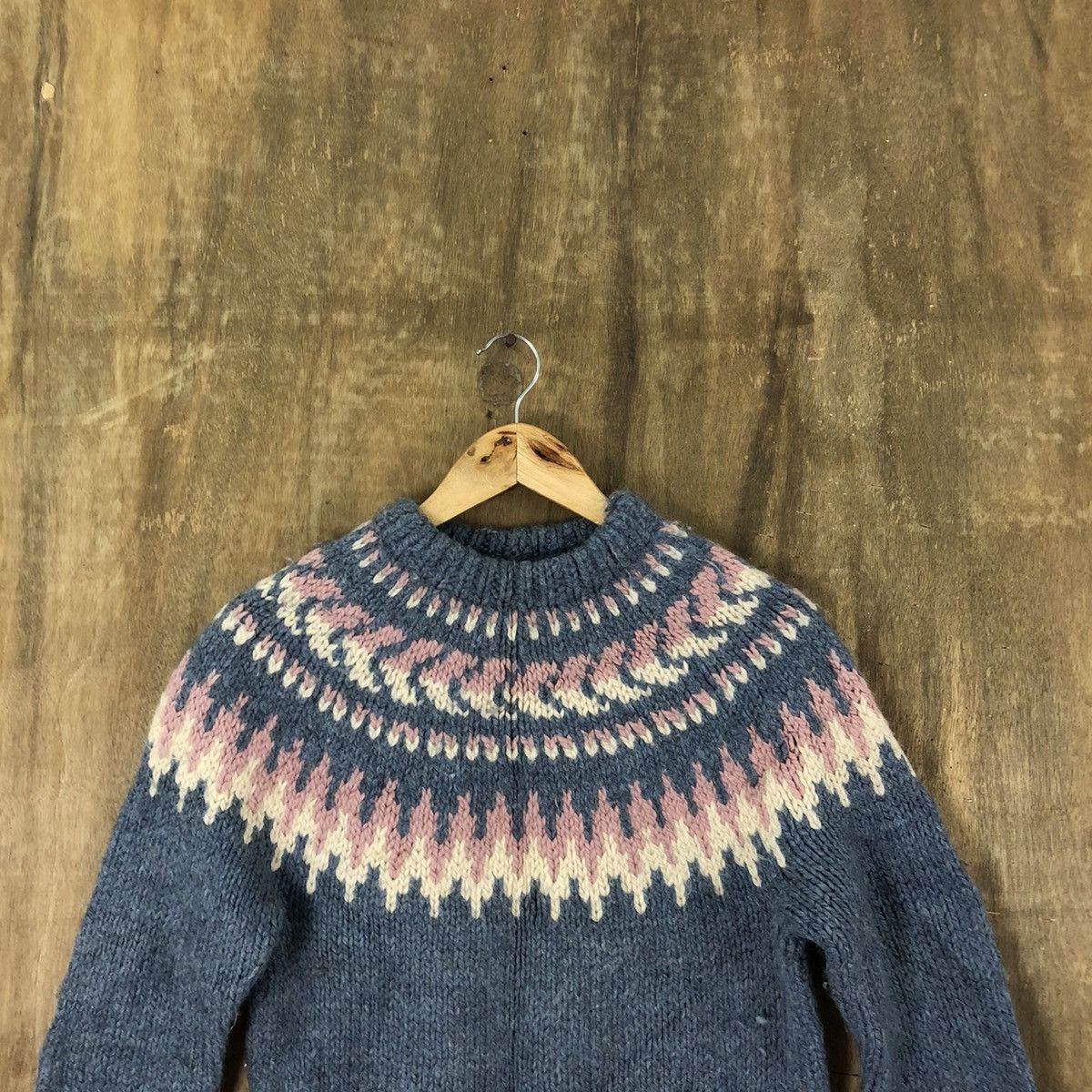 Aran Isles Knitwear Japanese Brand Navajo Handmade Knitwear #010 Size US M / EU 48-50 / 2 - 2 Thumbnail