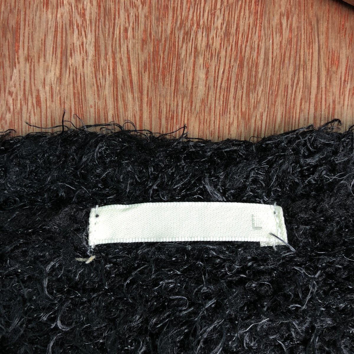 Homespun Knitwear × Japanese Brand Japan GU Flower Black Mohair Baggy Knitwear Size US L / EU 52-54 / 3 - 9 Thumbnail