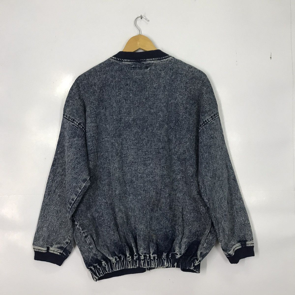 Japanese Brand Denim Cardigan denim style Size US L / EU 52-54 / 3 - 4 Thumbnail