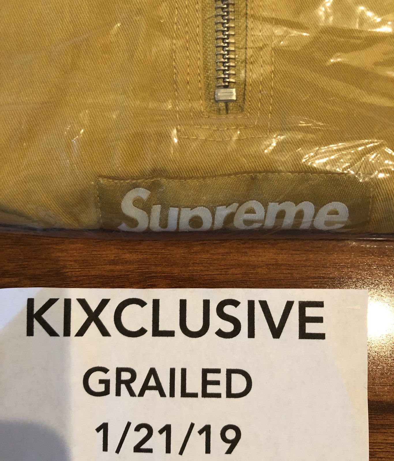 Supreme New Yellow Anorak Size US S / EU 44-46 / 1 - 3 Thumbnail