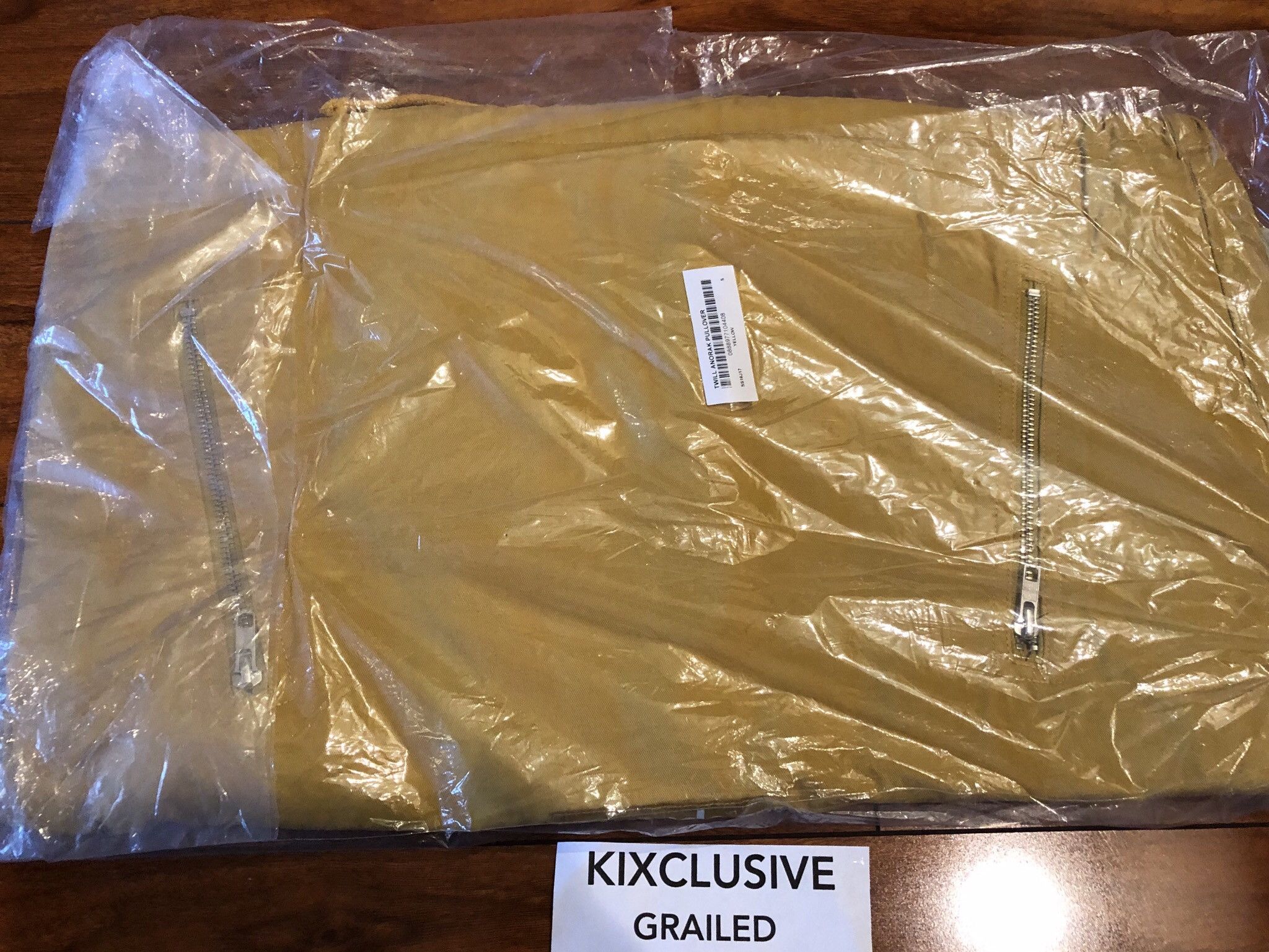 Supreme New Yellow Anorak Size US S / EU 44-46 / 1 - 4 Thumbnail