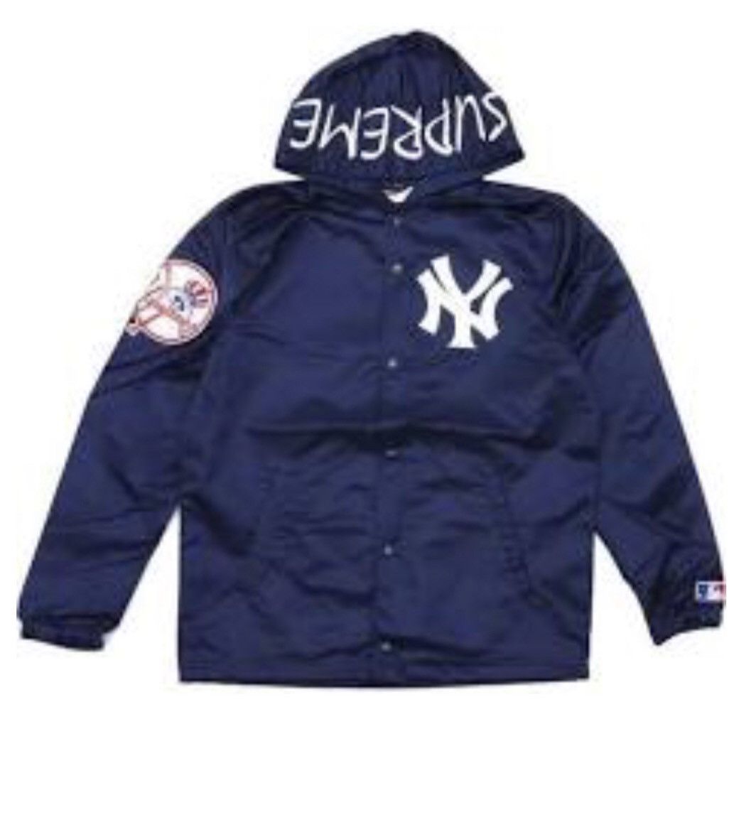 Supreme New Coaches Jacket Navy | Grailed