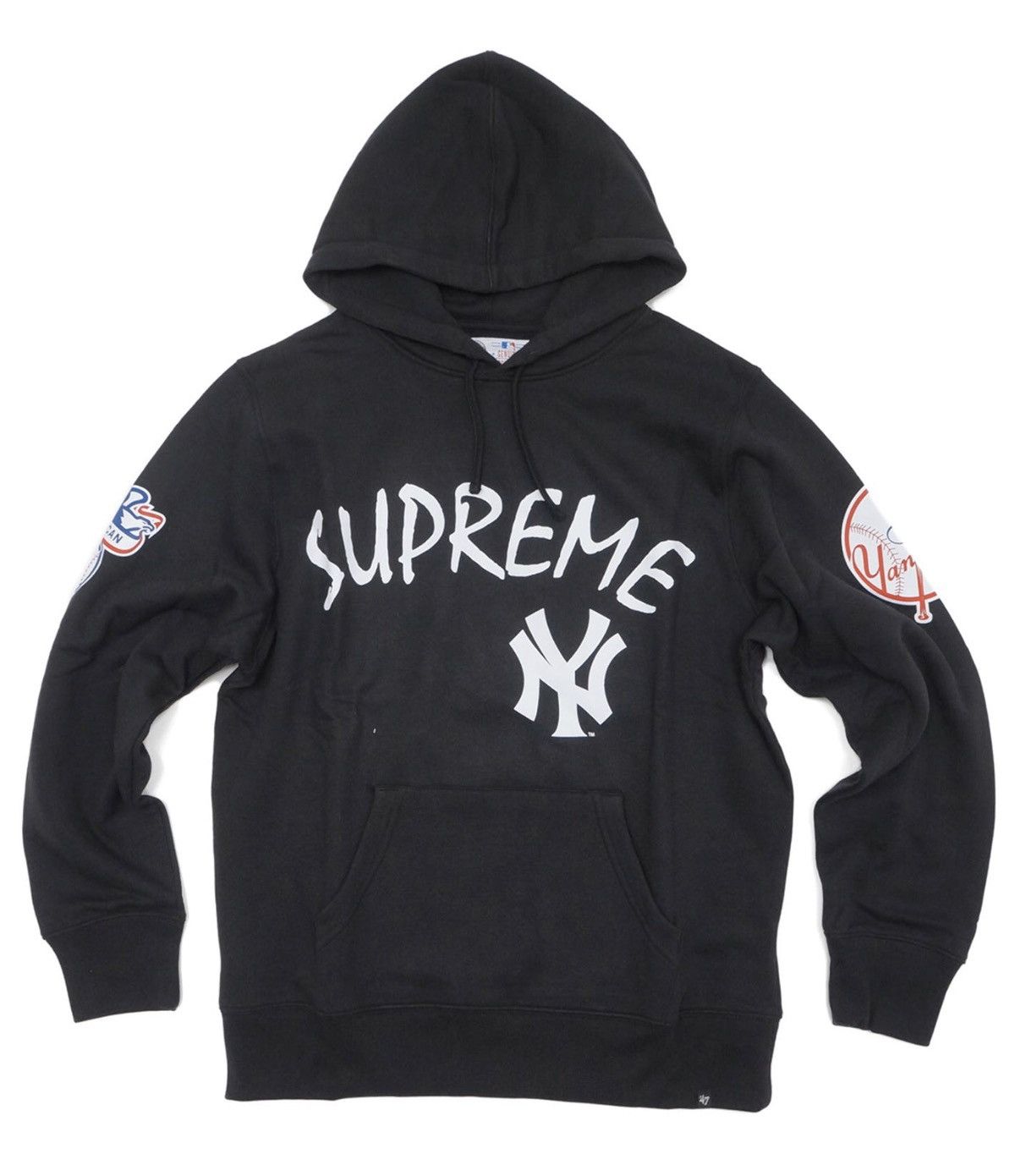 Supreme Supreme Yankees Hoodie Black Small NEW Size US S / EU 44-46 / 1 - 1 Thumbnail