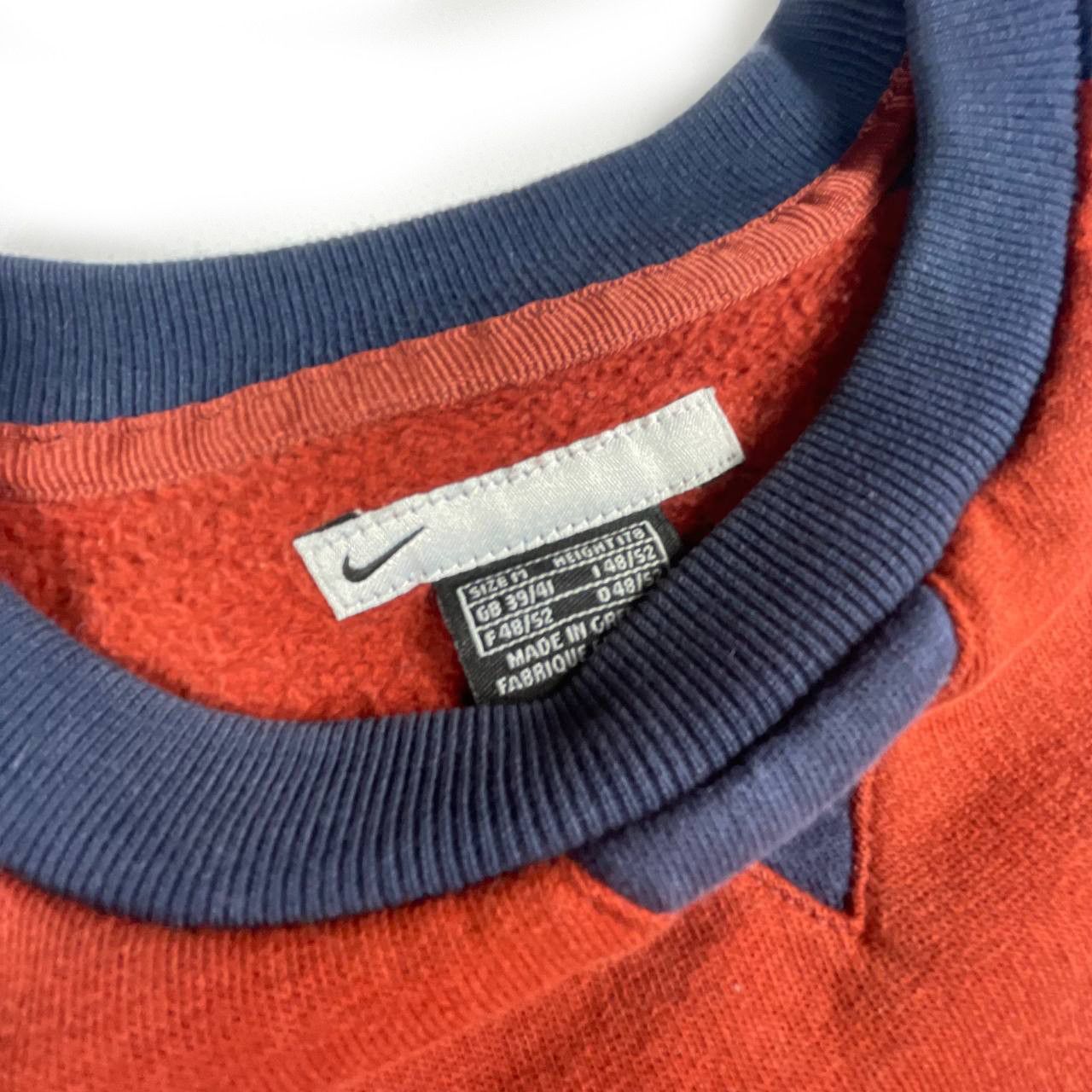 Nike × Vintage Y2K Nike Vintage Oversize Sweatshirt Size: L Size US L / EU 52-54 / 3 - 7 Thumbnail