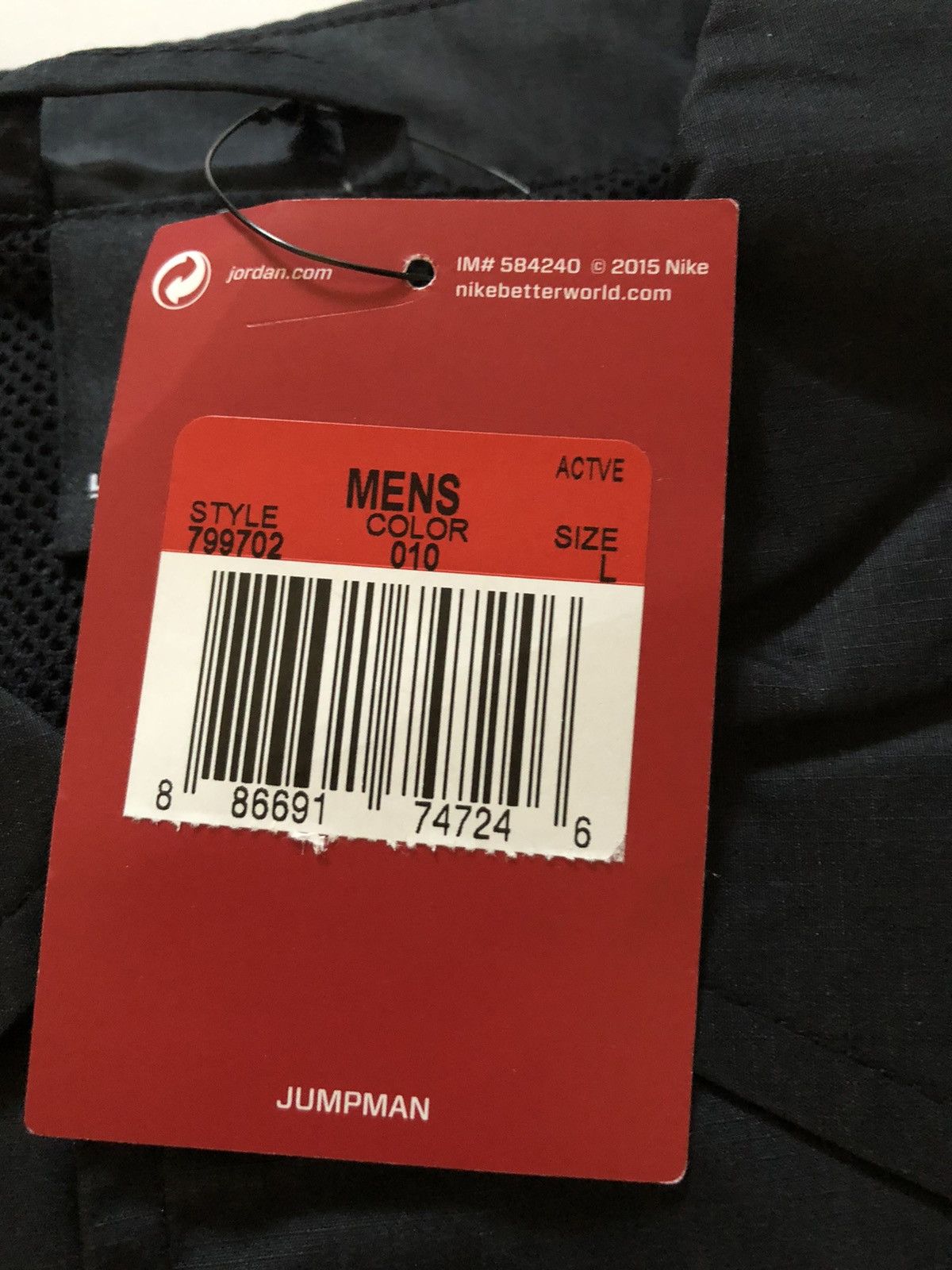 Jordan Brand × Supreme Supreme Jordan Coaches Jacket Black L NEW Size US L / EU 52-54 / 3 - 6 Thumbnail